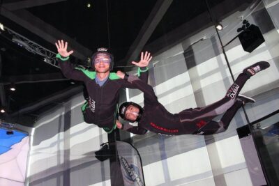 2 indoor skydiving flights
