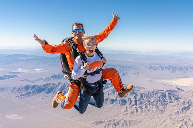 3-Hour Tandem Skydiving in Las Vegas - From Excalibur to the Nevada Desert