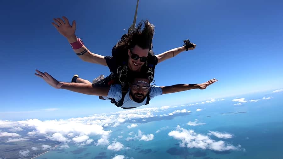 Airlie Beach: Tandem Skydiving Experience with Beach Landing - The aircraft exit and 60 seconds of freefall