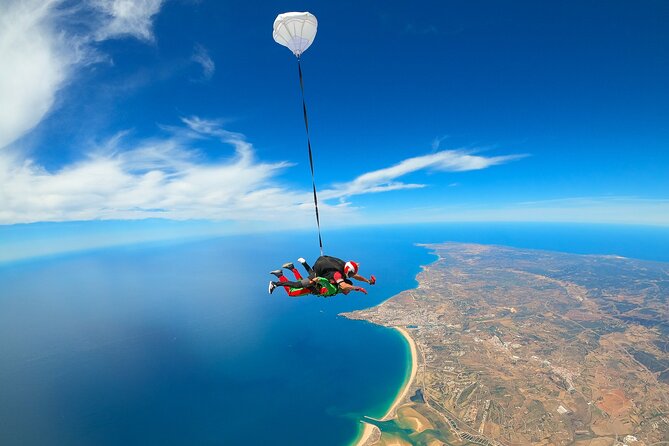 Algarve Tandem Skydive 10.000ft - What is included, and what costs extra