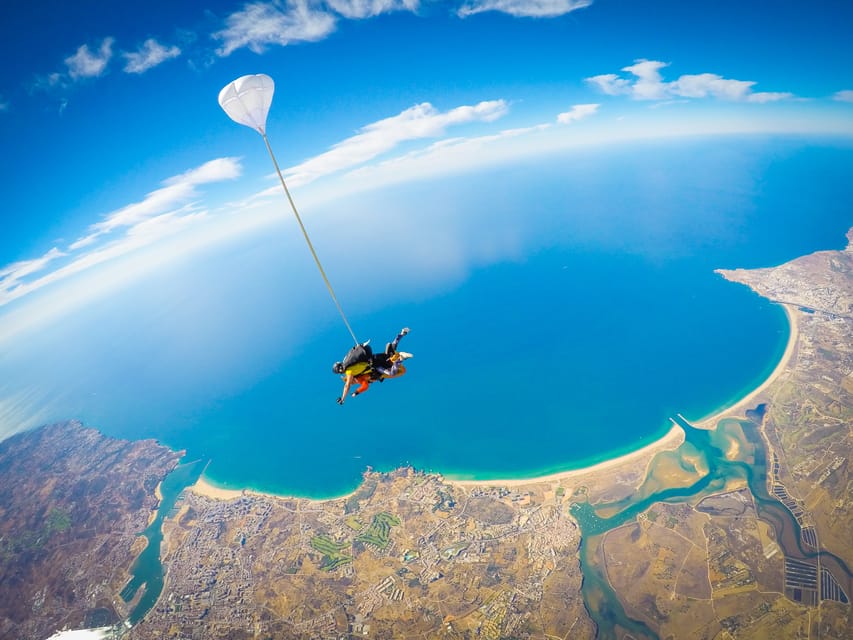 Algarve: Tandem Skydiving Adventure 15,000 to 10,000 Feet - Price, value, and who should book