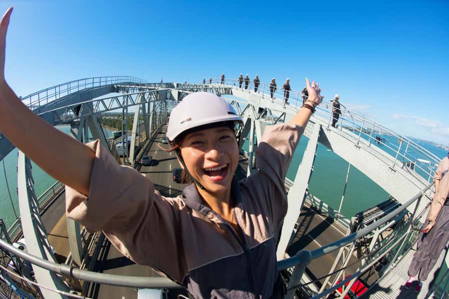 Auckland Harbour Bridge Climb & Bungy Combo - Starting at the Bungy Bach in Westhaven Marina