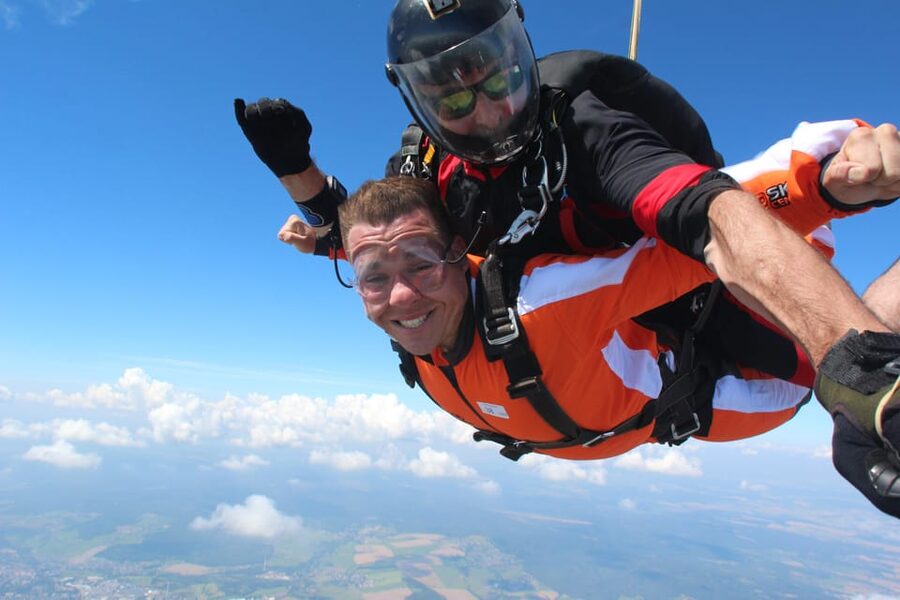 Best skydiving close to Brno and Olomouc - The base has more than a landing area