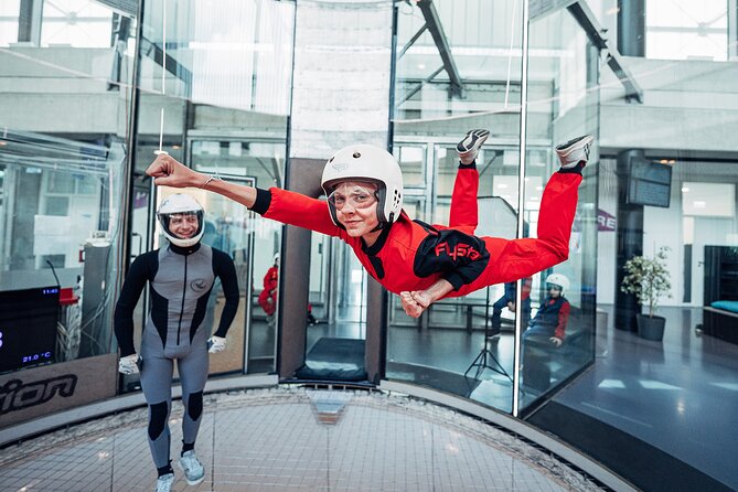 Bodyflying & Indoor Skydiving at FlyStation Munich - Check-in at Bajuwarenstrasse 1