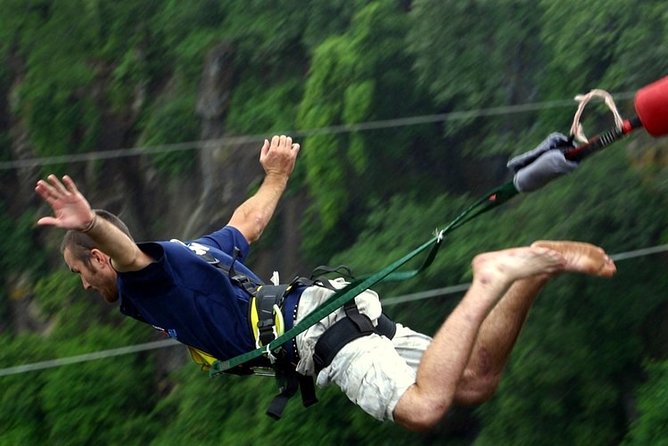 Bungee Jumping at The Victoria Falls Bridge - The Victoria Falls Bridge Creates the Moment