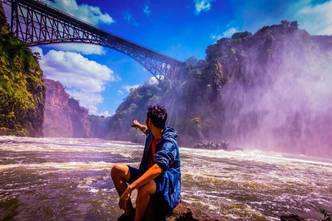 Bungee Jumping at The Victoria Falls Bridge - The Zambezi View Is Part of the Payoff