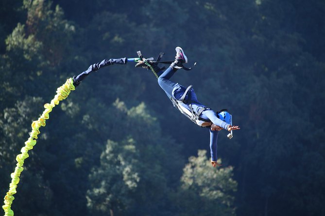 Bungee Pokhara by HighGround Adventures - The first five seconds from HighGround’s tower