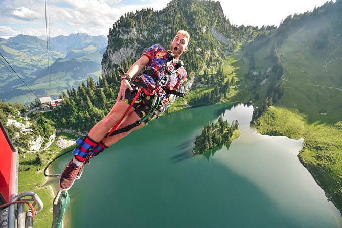 Bungy Jump Stockhorn with OUTDOOR - Who will get the most from this Stockhorn outing