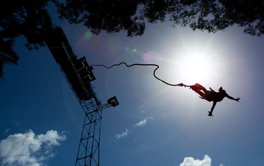 Cairns: Bungy Jump - Arriving at Skypark, 20 minutes north of Cairns