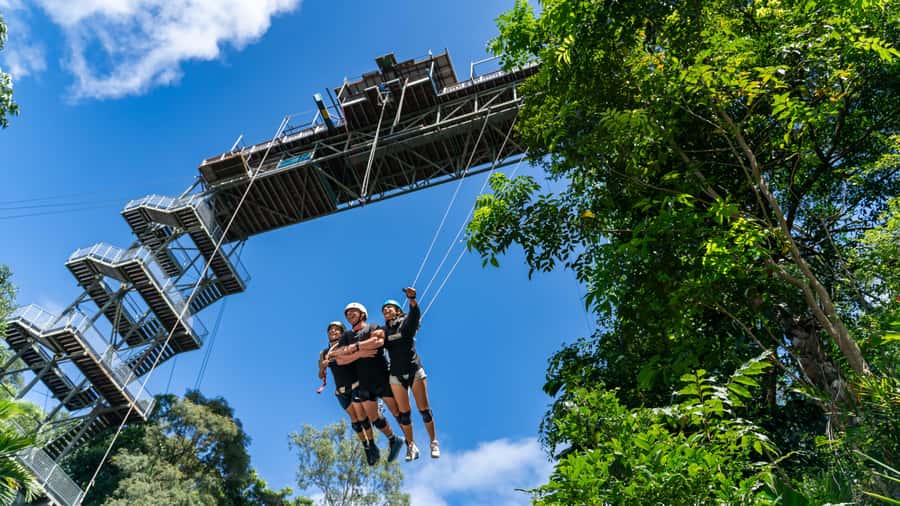 Cairns: Bungy Jump & Giant Swing Combo - A short schedule with little wasted time