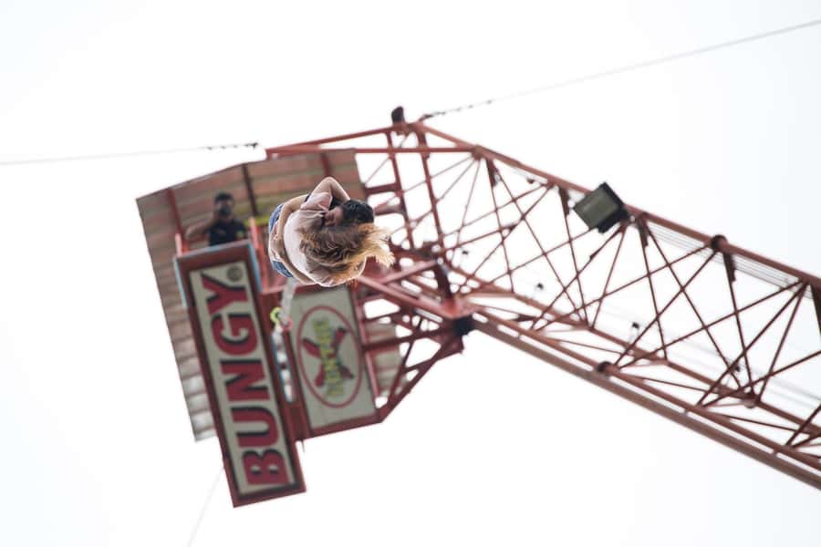 Chiang Mai: Bungy Jumping Adventure - Choosing the water touch jump