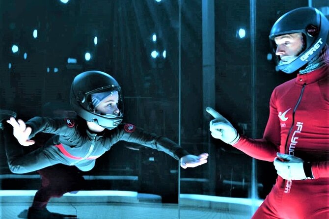 Chicago Lincoln Park Indoor Skydiving with Two Flights - Training, helmets, and the first flight