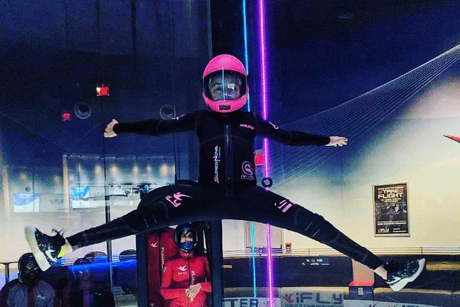 Dallas Indoor Skydiving Experience with 2 Flights & Personalized Certificate - The first 60-second flight