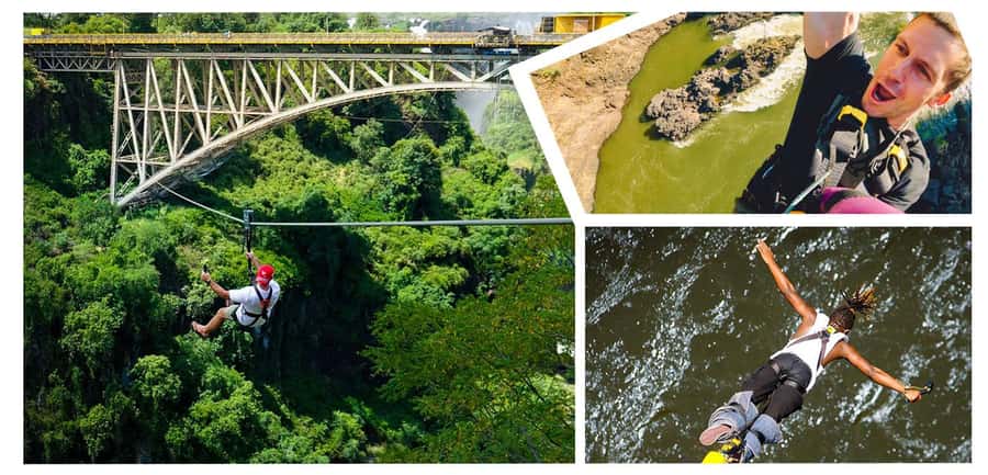 Experience Bungee, Swing & Slide from Victoria Falls Bridge - What the two to three hours really include