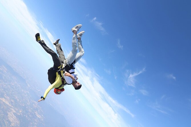 First Jump Tandem Skydive Pattaya Include Pickup Transfer - Freefall, parachute ride, and landing
