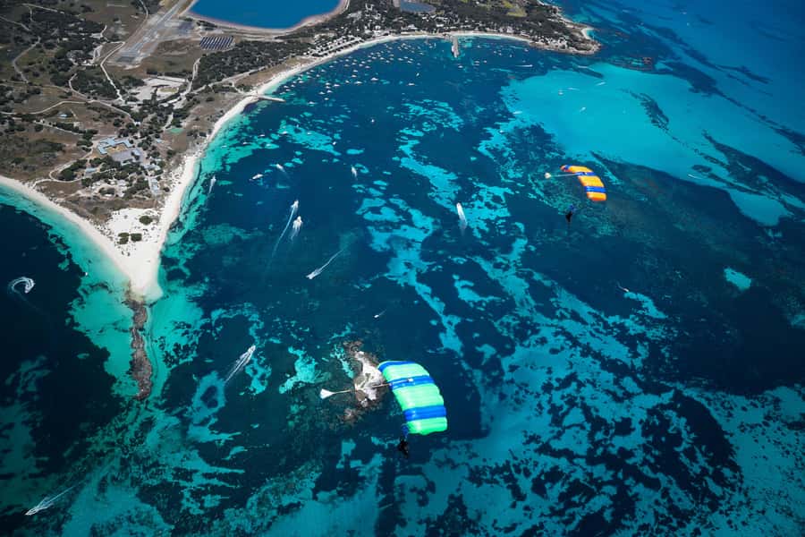Fremantle: Rottnest Island Skydive and Ferry Package - The real thrill begins at 15,000 feet