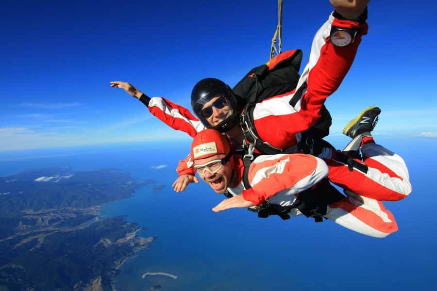 From Motueka: Abel Tasman Tandem Skydive Experience - Why this jump is special in Abel Tasman