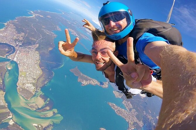 From Sydney: Tandem Skydive Experience over Newcastle Beach - Belmont Airport check-in and preparation