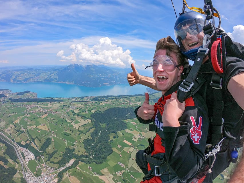 From Zurich: Interlaken Skydiving & Scenic Flight Adventure - Free time between the adrenaline and the bus