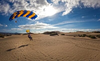 Gran Canaria : Skydiving over Maspalomas Dunes