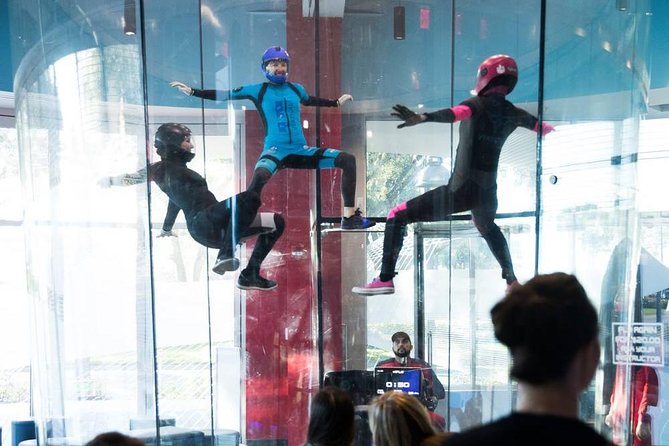 Houston Memorial Indoor Skydiving with 2 Flights & Personalized Certificate - The second flight is where the value improves