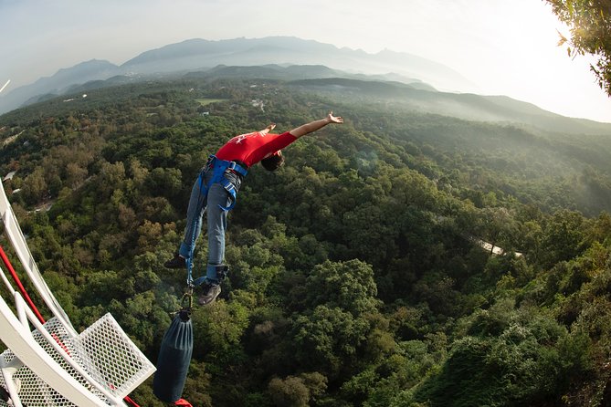IBO Bungee en Cola de Caballo - The setting beyond the jump