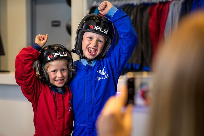 iFLY Indoor Skydiving Queenstown - Getting suited up for two 60-second flights