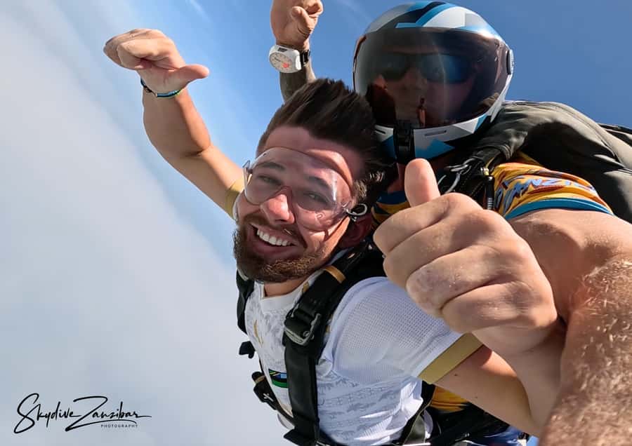 Kendwa: Tandem Skydive in Zanzibar - Key points at a glance