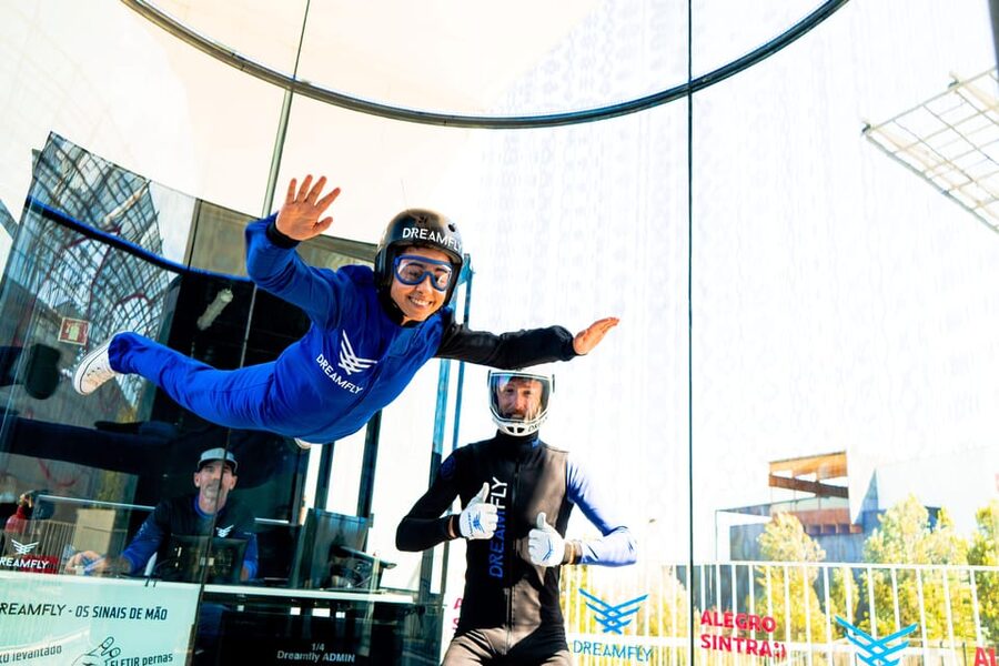 Lisbon/Sintra: Indoor Skydiving Experience - Two one-minute flights, and why the second matters