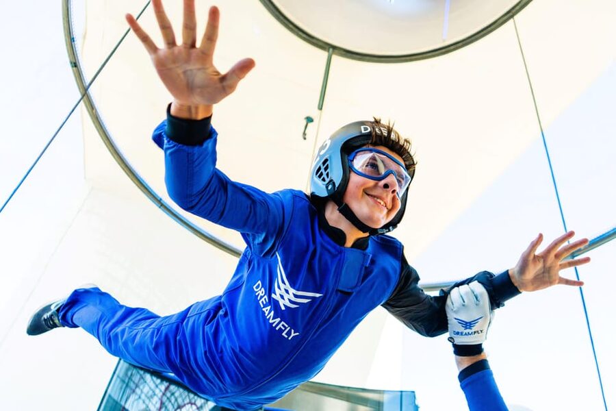 Lisbon/Sintra: Indoor Skydiving Experience - The wind tunnel and the bodyflight setting