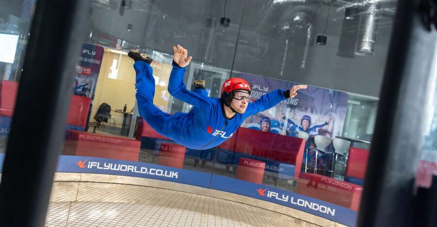 London: iFLY Indoor Skydiving at The O2 Entrance Ticket - What the iFLY experience actually gives you