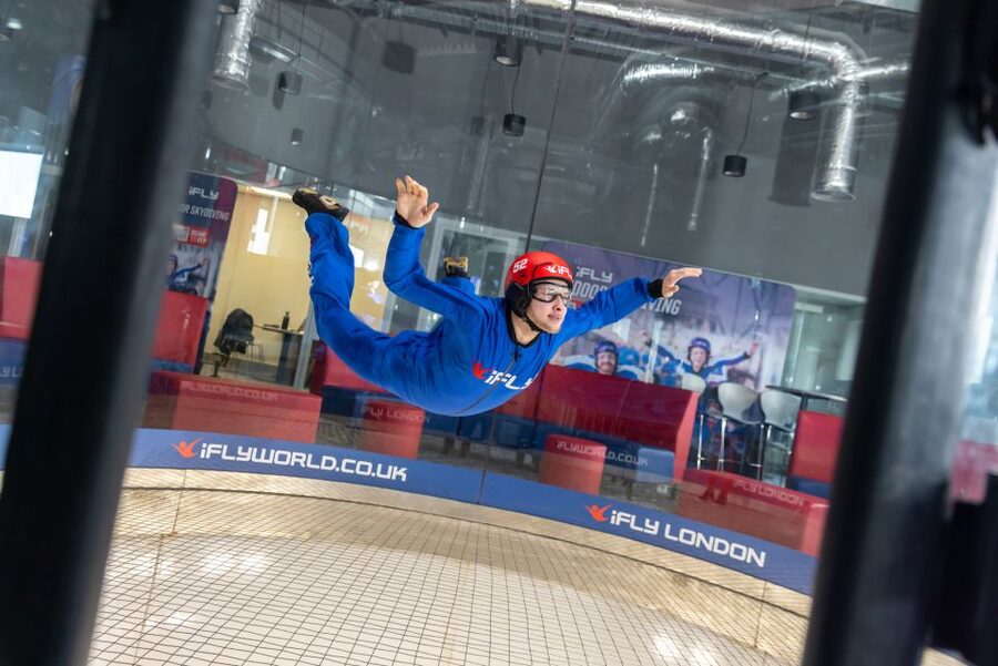 London: iFLY Indoor Skydiving at The O2 Entrance Ticket - Your first flight, learning the basic position