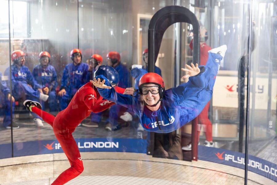 London: iFLY Indoor Skydiving at The O2 Entrance Ticket - Arriving at The O2 and getting ready