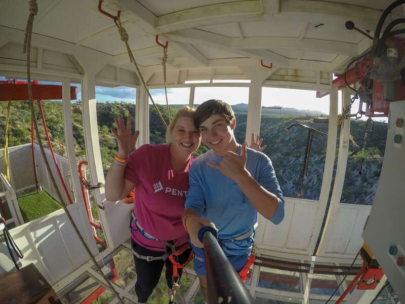 Los Cabos: Bungee Jump from a Glass Floor Gondola - The jump itself