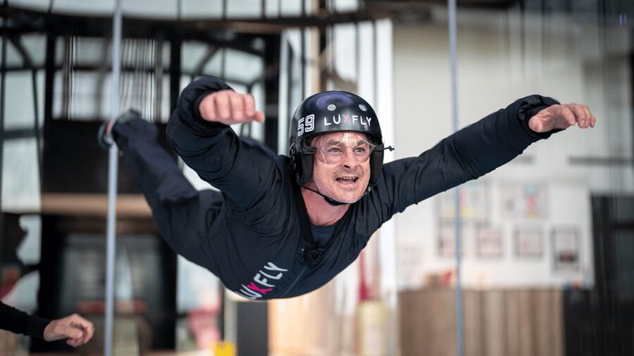 Luxembourg : Indoor Skydiving - A family activity with a wide age range