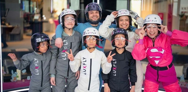 Luxembourg : Indoor Skydiving - What the two-hour visit includes