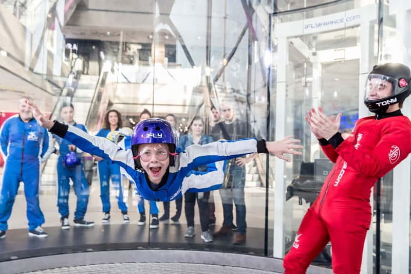 Manchester: iFLY Indoor Skydiving Ticket - Floating above the floor in Manchester