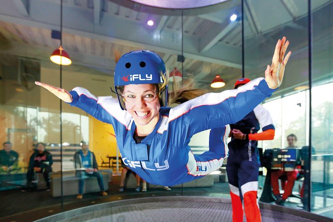 Milton Keynes iFLY Indoor Skydiving Experience - 2 Flights & Certificate - Check-in is part of the experience