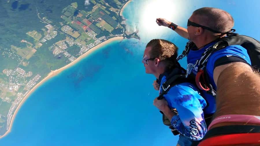 Mission Beach Tandem Skydive Experience - What the $268 price includes