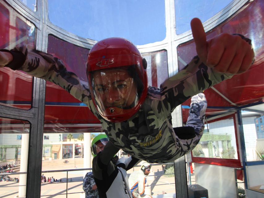 Montpellier: Free fall simulation for an Adult: 2 flights - What Twist’air really gives you
