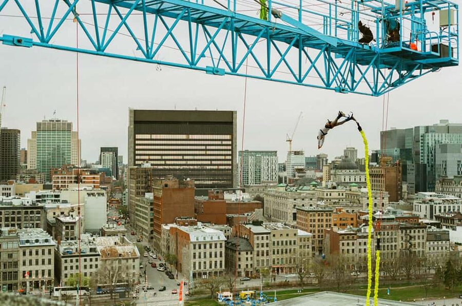 Montreal Bungee: The highest bungee jump in Canada - The 210-foot leap over Montreal