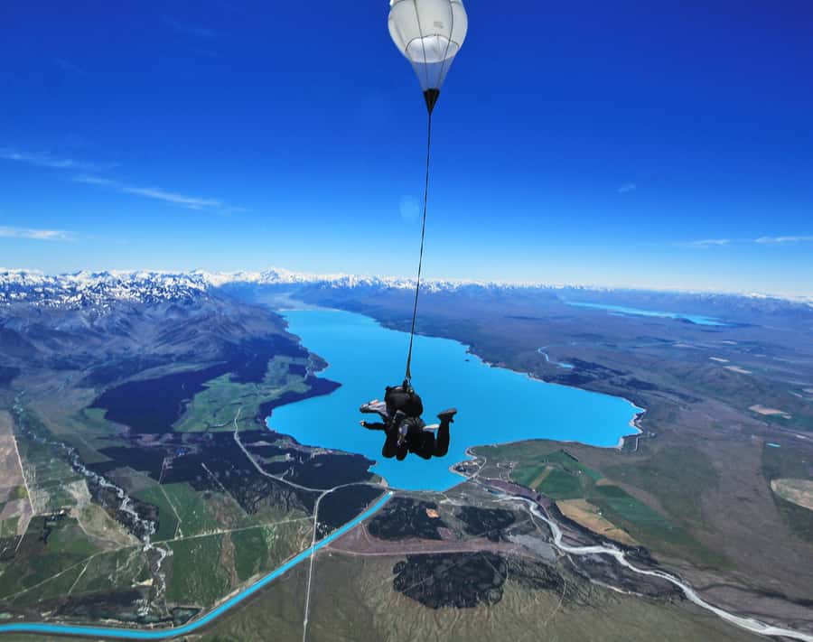 Mount Cook: Tandem Skydive Experience - The moment of free-fall