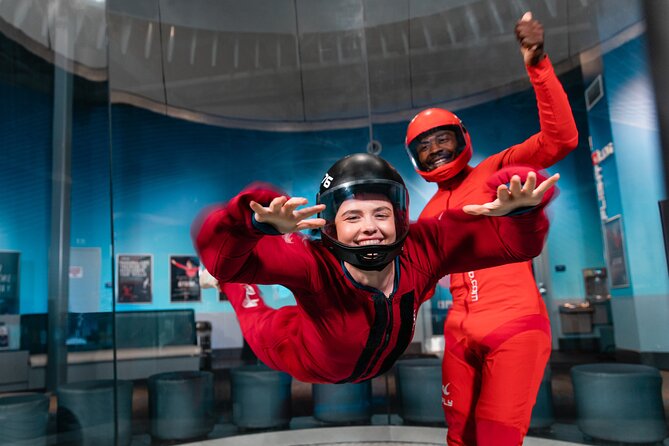 New York Queens Indoor Skydiving Experience With 2 Flights - First flight: learning to trust the air