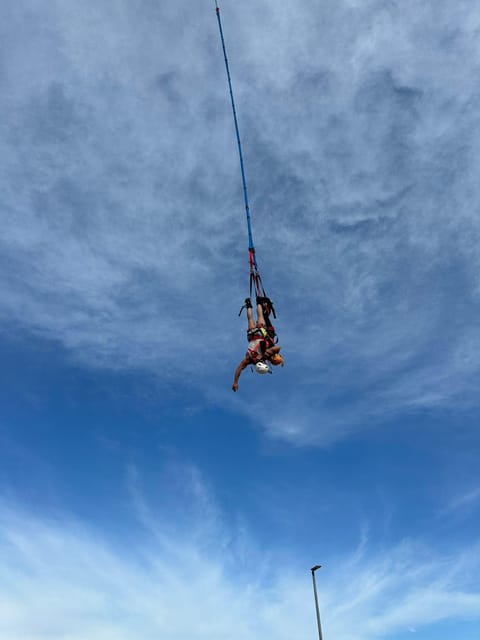 Novalja: Zrce Beach Tandem Bungee Jumping Experience - Health and age limits need careful attention