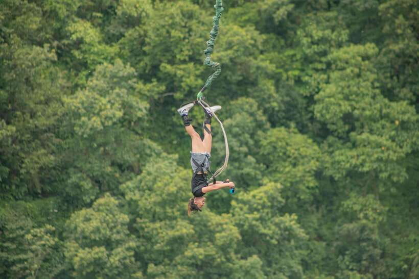 Pokhara: Bungee Jumping Experience Near Annapurna - The 80-meter tower above Hemja valley