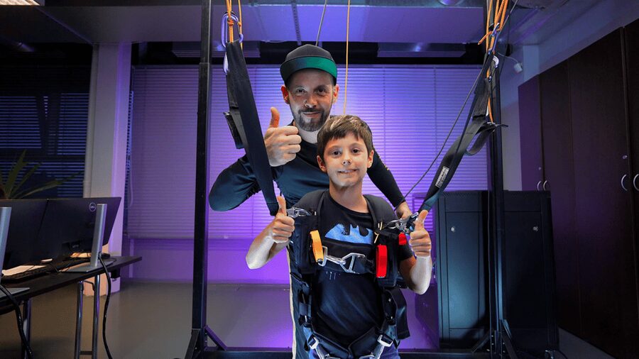 Prague: Hurricane Factory Parachute Jump VR Simulator - Arriving from Prague and checking in