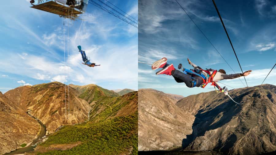 Queenstown: Nevis Bungy & Catapult Combo - The Nevis combo is two different kinds of fear