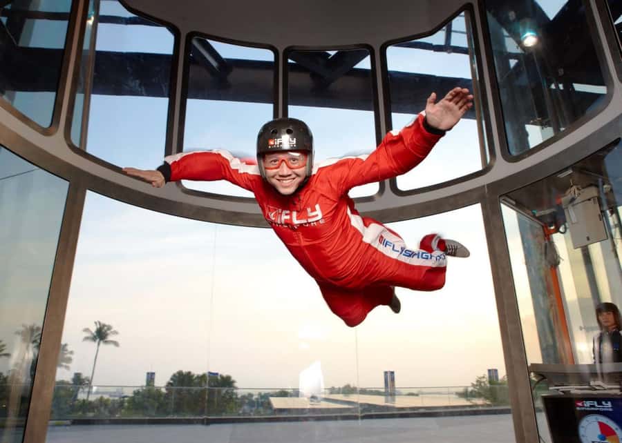 Singapore: I-Fly Indoor E-Ticket for 2 Skydives - What the $85 price includes