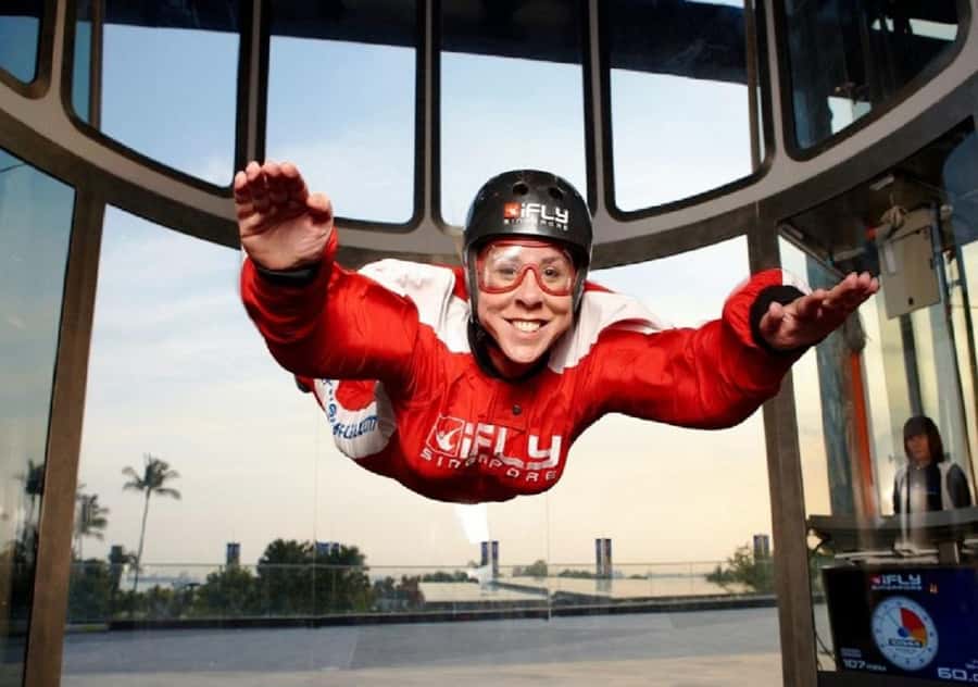 Singapore: I-Fly Indoor E-Ticket for 2 Skydives - Who should book this experience