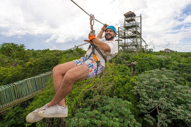 Sky Trail: Sky Bike, Tarzania, Bungee Swing & Zip Line with lunch - Tarzania adds a different kind of motion